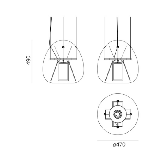 Подвесной светильник Artemide