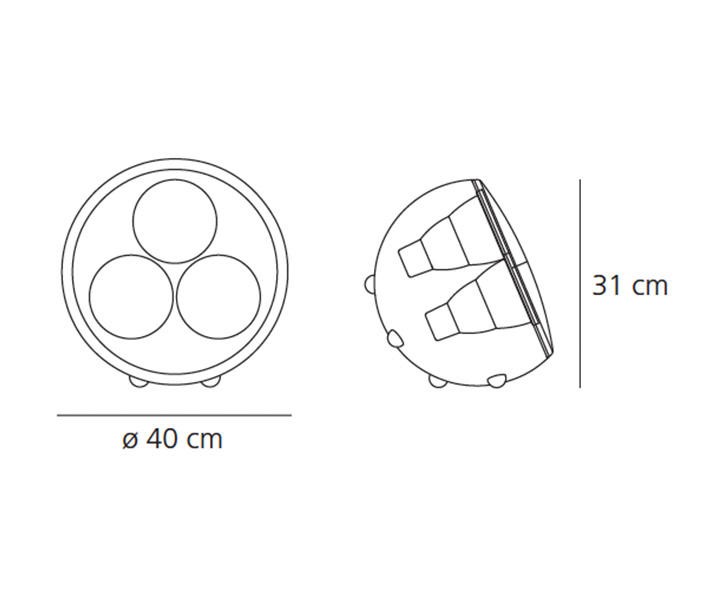 Настольный светильник Artemide