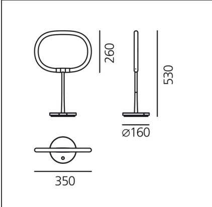 Настольный светильник Artemide