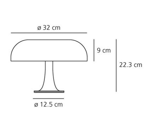 Настольный светильник Artemide