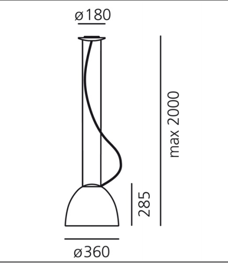 Подвесной светильник Artemide