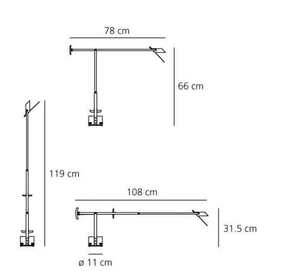 Настольный светильник Artemide