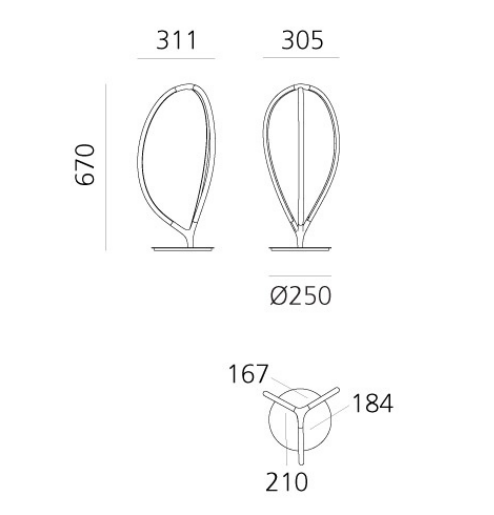 Настольный светильник Artemide