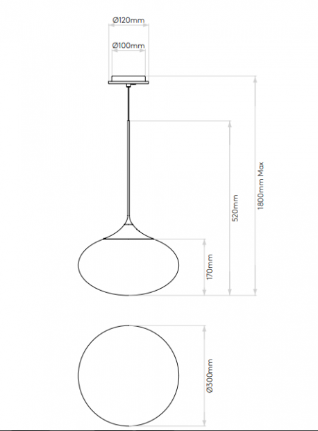 Подвесной светильник Astro Lighting