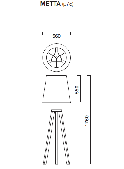 Напольный светильник CTO Lighting