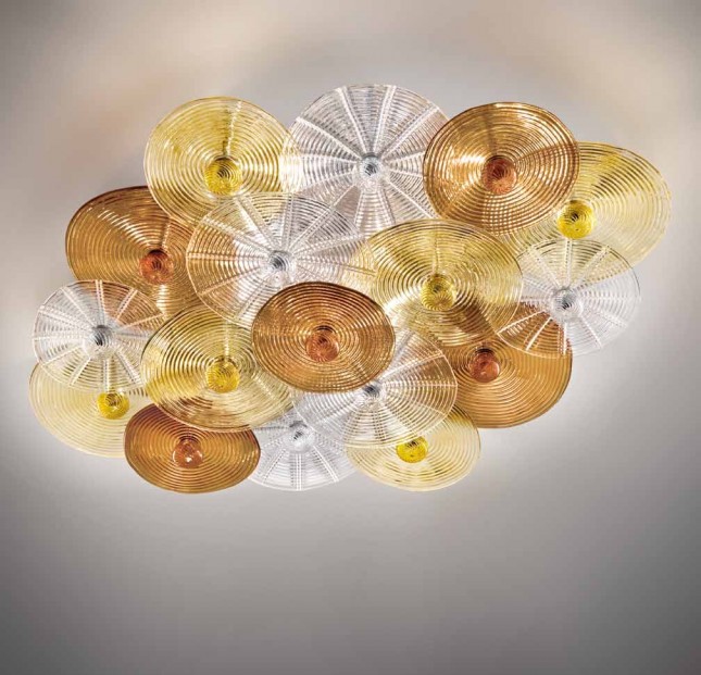 Настенно-потолочный светильник Glass&Glass murano