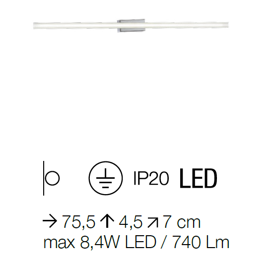 Настенный светильник Ideal Lux