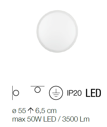 Настенно-потолочный светильник Ideal Lux