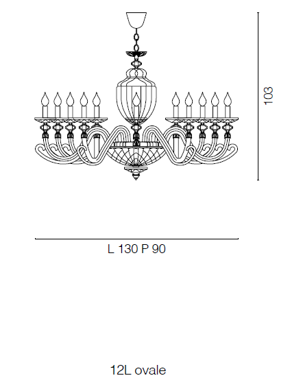 Люстра Lux Illuminazione