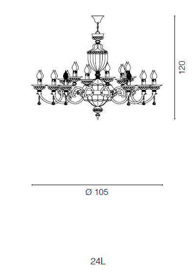 Люстра Lux Illuminazione