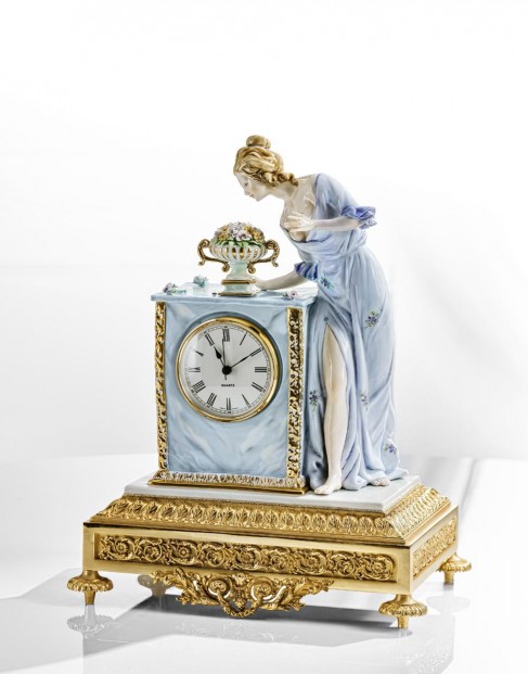 Часы Tiche Porcellane d'Arte