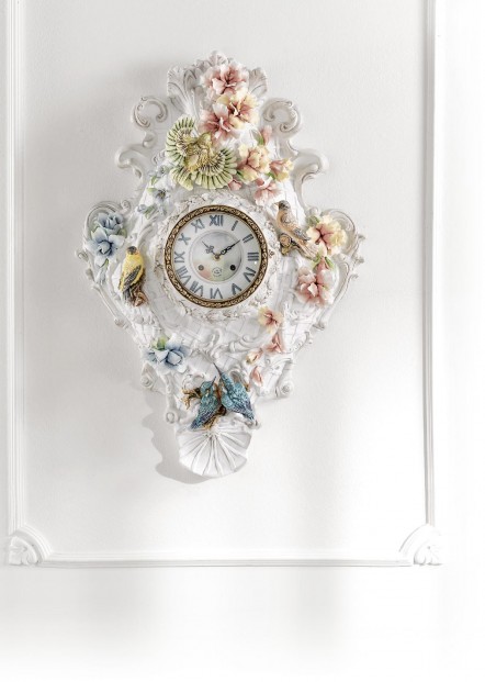 Часы Tiche Porcellane d'Arte