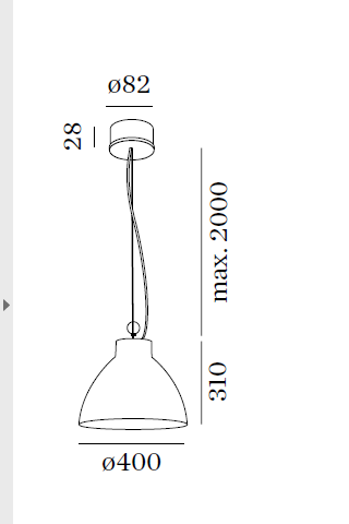 Подвесной светильник Wever & Ducre